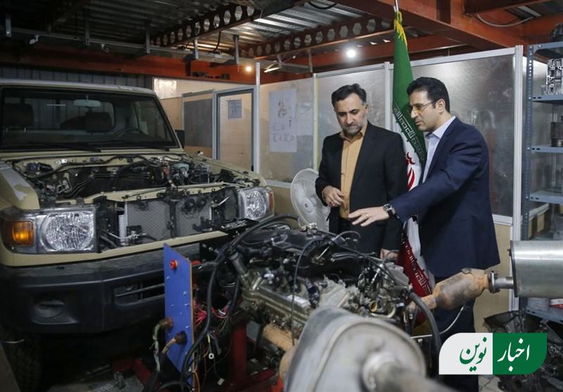 موفقیت ایران در ساخت موتور بنزینی ۶ سیلندر + تصاویر